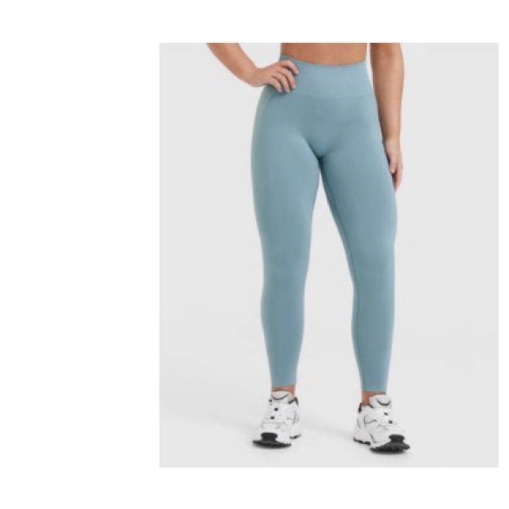 Oner Active Effortless Seamless Leggings - Steel Blue